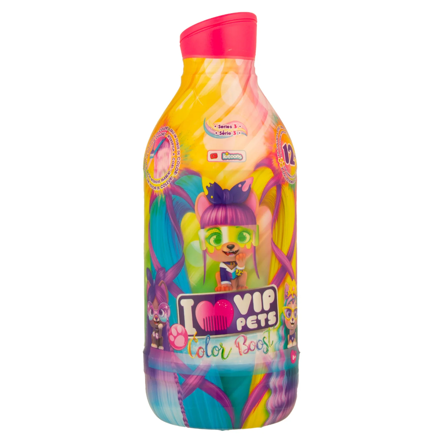 Игровой набор IMC Toys VIP Pets Color Boost — собачка с аксессуарами для причёсок