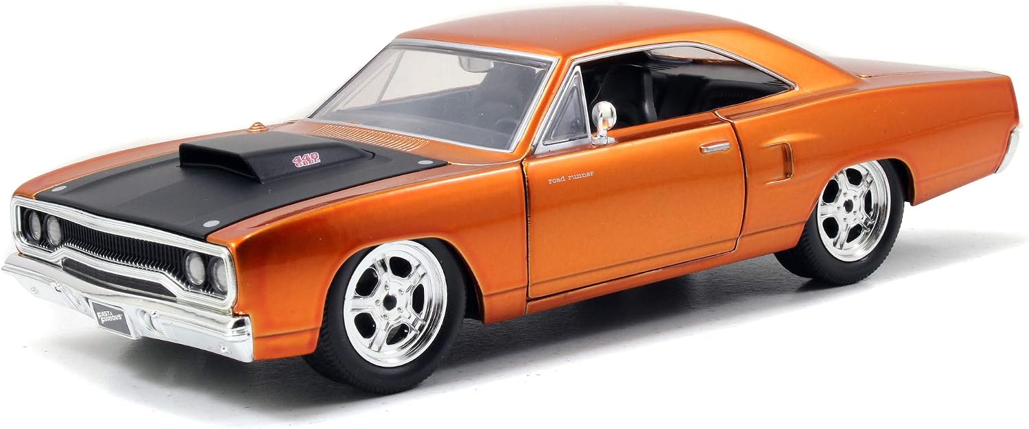 Модель Jada Toys «Форсаж» Plymouth Road Runner 1:24, оранжевая