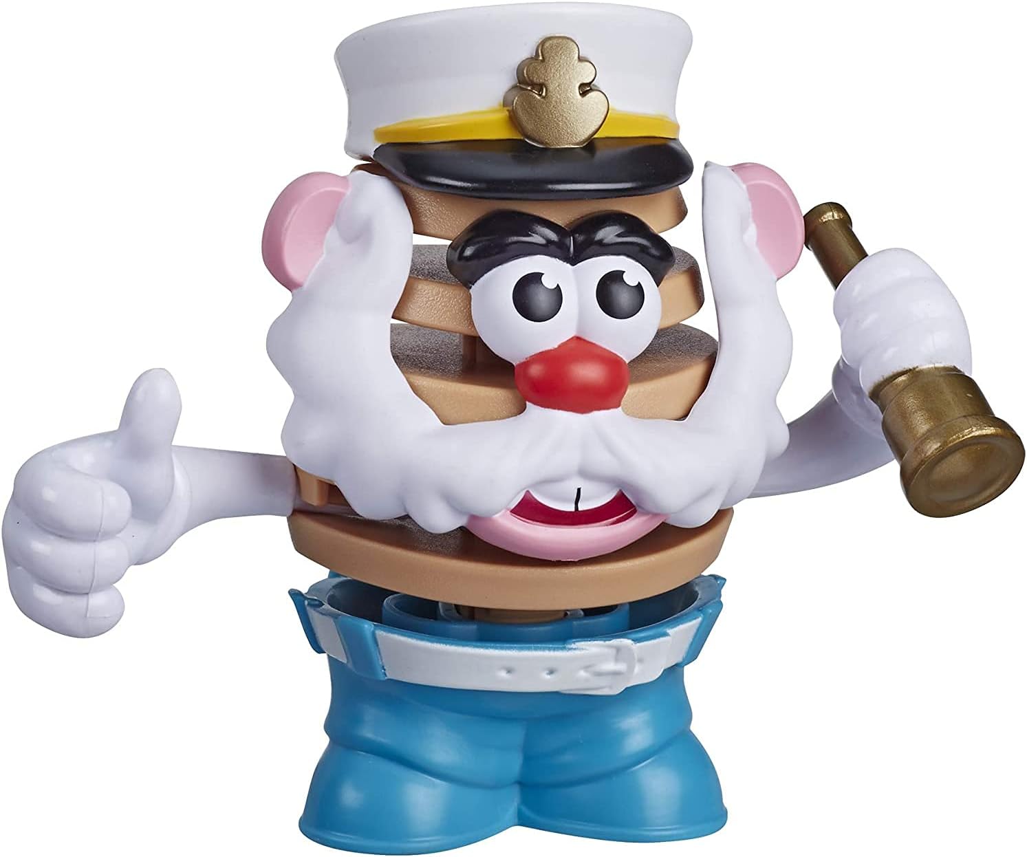 Сборная фигурка Hasbro Mr. Potato Head Chips Saul T. Chips «Капитан», 10 деталей