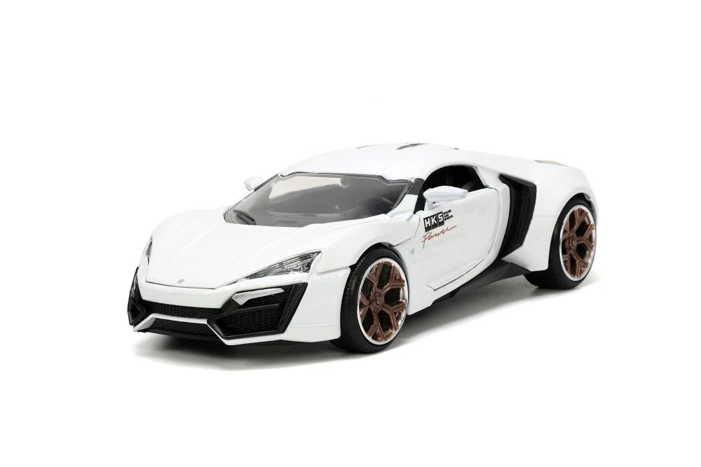 Модель автомобиля Jada Toys Hyper-Spec Lykan HyperSport HKS, белая, 1:24