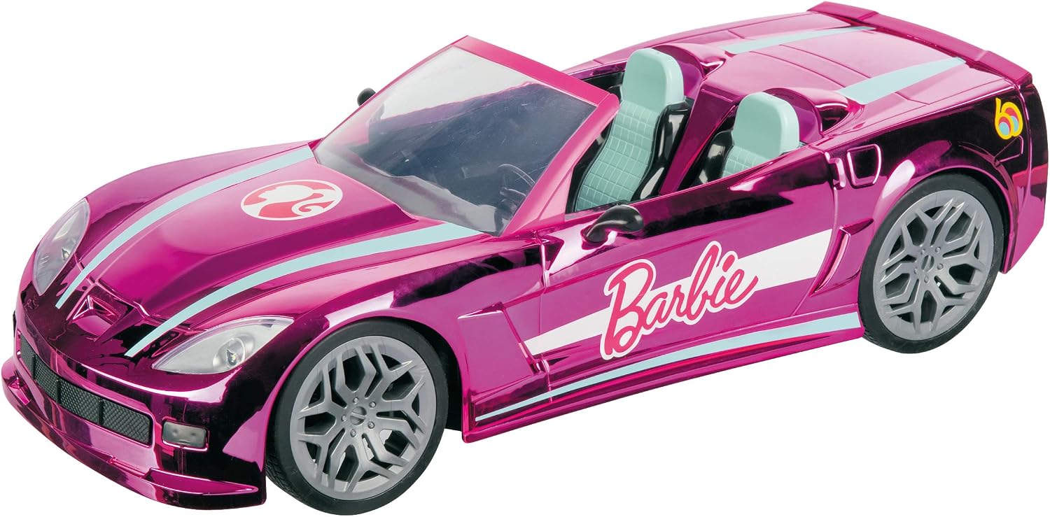 Радиоуправляемая машина Barbie RC Dream Car — розовый кабриолет
