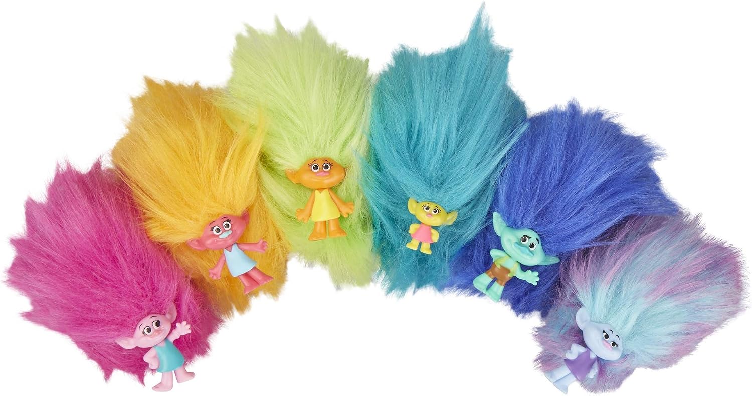 Фигурка-браслет Hasbro DreamWorks Trolls Hair Huggers, серия 1
