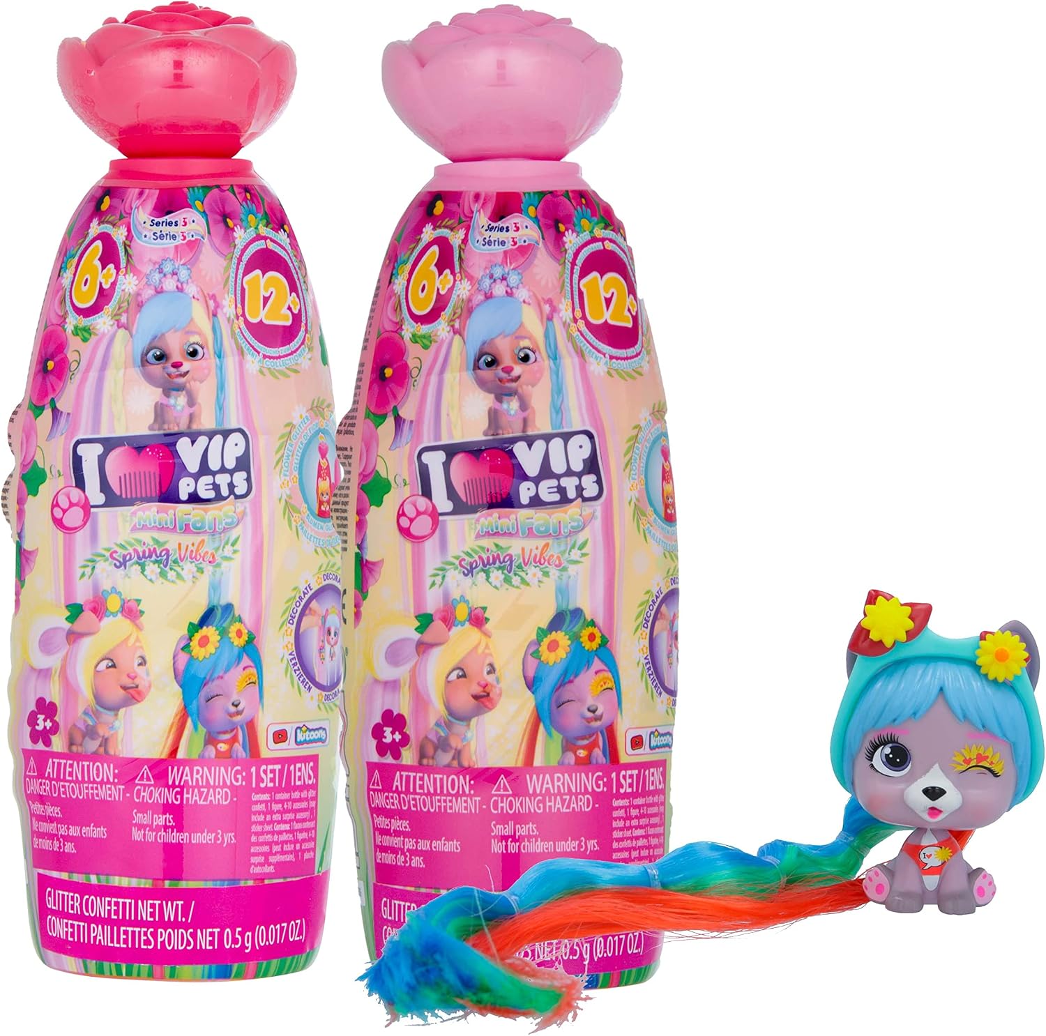 VIP Pets Mini Fans Spring Vibes — питомец-сюрприз, серия 3