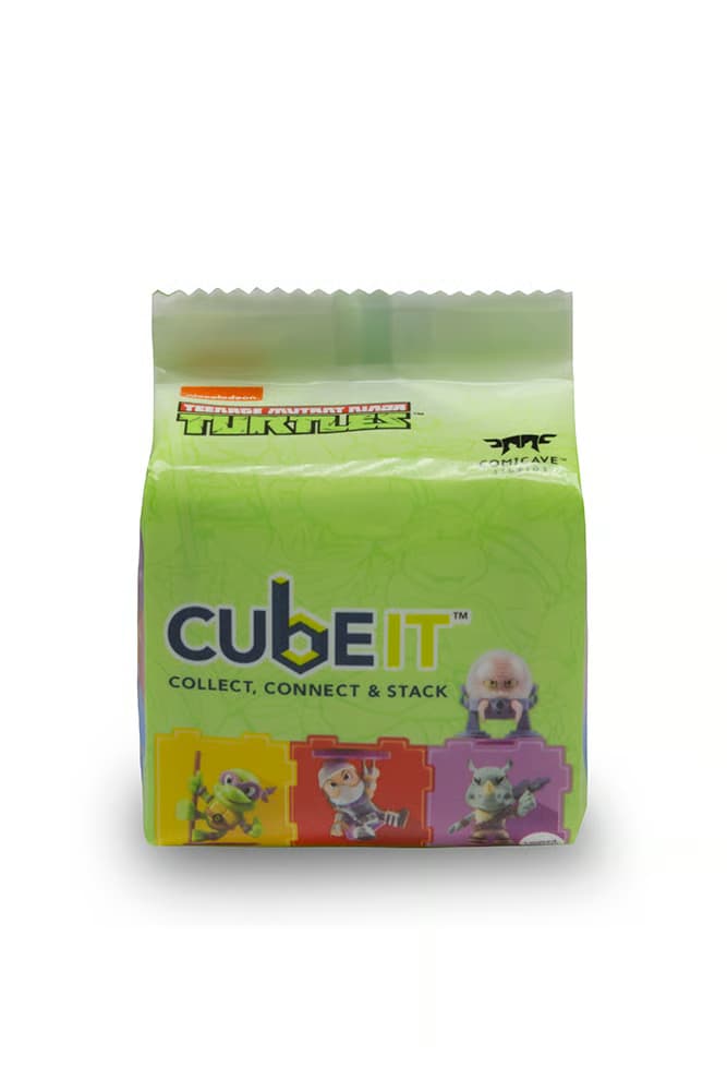 Фигурка-сюрприз CubeIt «Черепашки-ниндзя» в пакетике