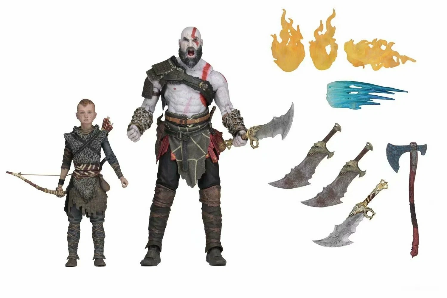 Набор фигурок Кратос и Атрей NECA God of War Ultimate