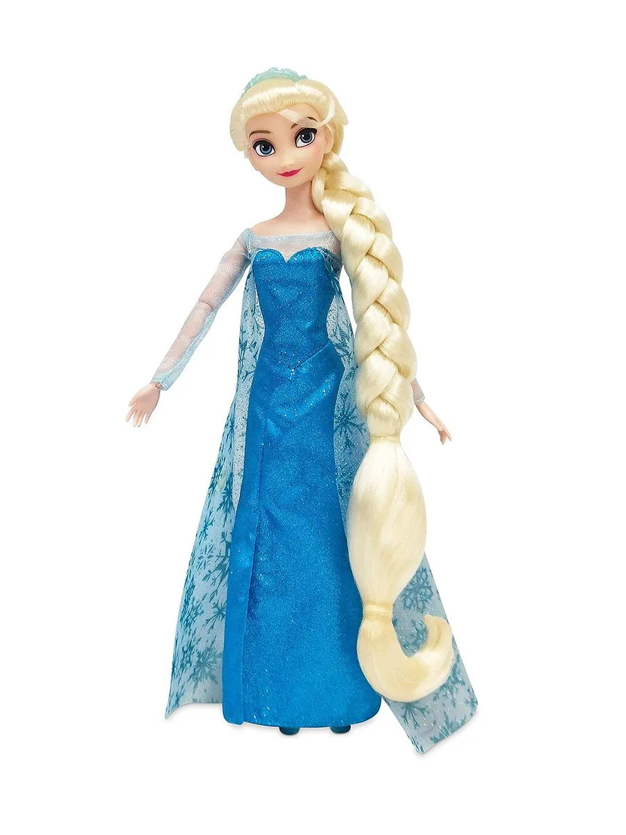 Кукла Эльза Disney Store Frozen Hair Play Doll с аксессуарами для причёсок