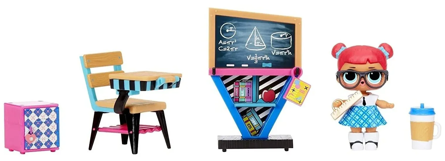 Игровой набор L.O.L. Surprise! Furniture Classroom с куклой Teacher’s Pet