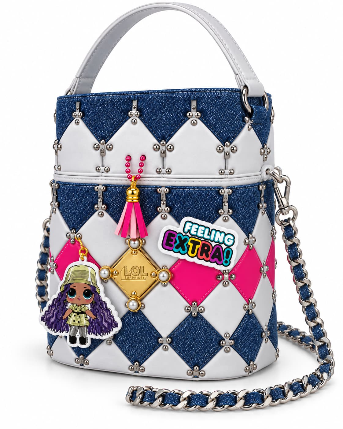 Набор для создания сумочки L.O.L. Surprise! SnappinZ Denim Bag