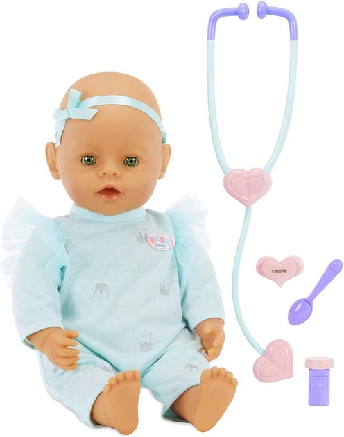 Интерактивная кукла BABY born Mommy, Make Me Better, зелёные глаза