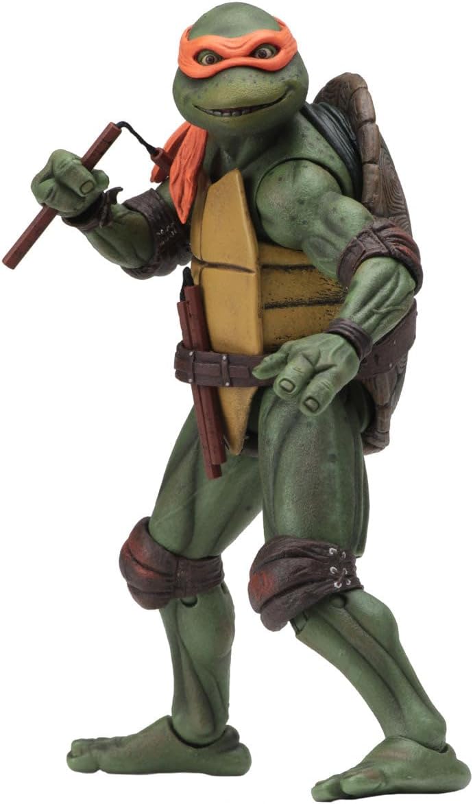 Фигурка NECA Микеланджело «Черепашки-ниндзя» (фильм 1990), 7 дюймов