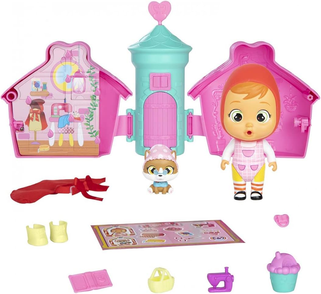 Игровой набор-сюрприз Cry Babies Magic Tears Storyland «Сказочный домик»