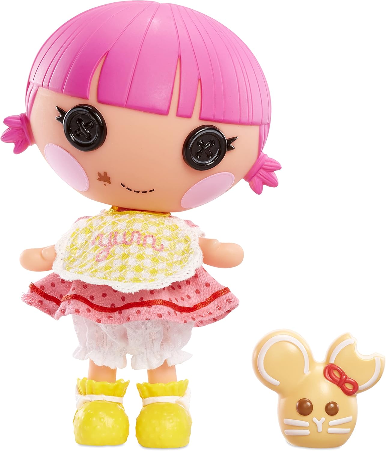 Кукла Lalaloopsy Littles Печенька Sprinkle Spice Cookie с мышкой, 18 см